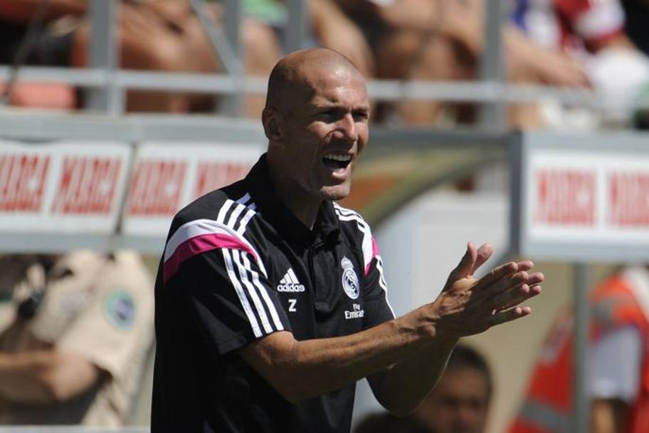 Zidane ha esordito da tecnico sulla panchina del Real Madrid Castilla, la squadra 
